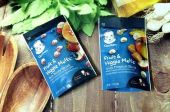 Sữa chua khô Gerber Fruit & Veggie Melts có tốt không-1