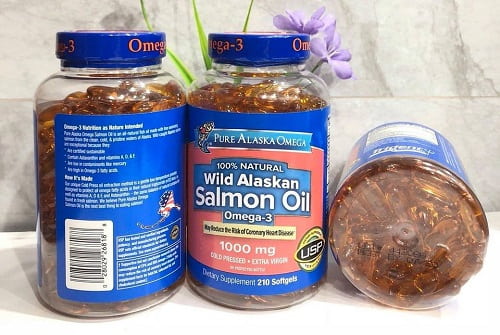 Công dụng của Omega-3 Wild Alaskan Salmon Oil 1000mg-1