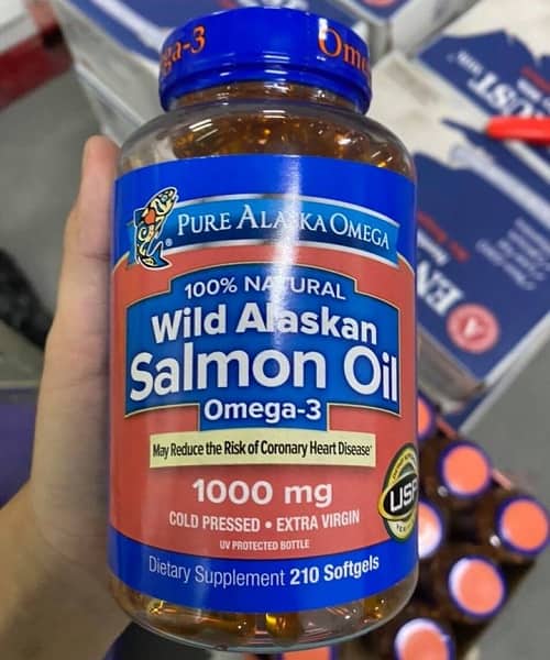 Công dụng của Omega-3 Wild Alaskan Salmon Oil 1000mg-2