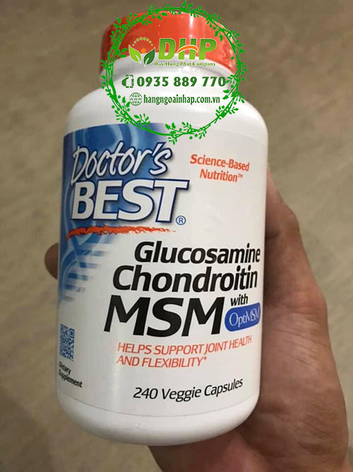 Glucosamine Chondroitin MSM 240 Viên Của Mỹ