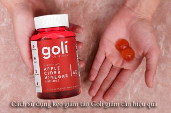 Cách sử dụng kẹo giấm táo Goli giảm cân hiệu quả-1