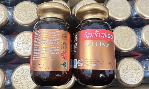 Viên uống giảm cân SpringLeaf Fat Clear review-1