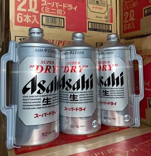 Bom bia Asahi Super Dry 2l giá bao nhiêu?-4