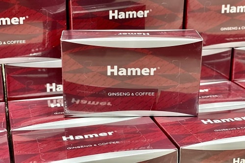 Kẹo sâm Hamer Ginseng Coffee review mẫu mới-1