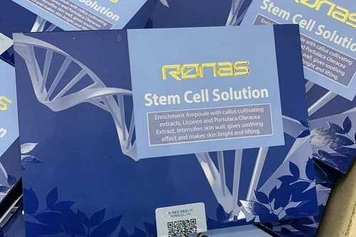Tế bào gốc Ronas Stem Cell Solution review chính hãng-1