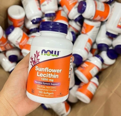 Viên uống chống tắc tia sữa Now Sunflower Lecithin thật giả?-3
