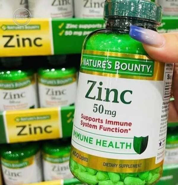 Có nên mua Nature’s Bounty Zinc 50mg 400 Caplets không? Mua ở đâu đáng tin cậy?