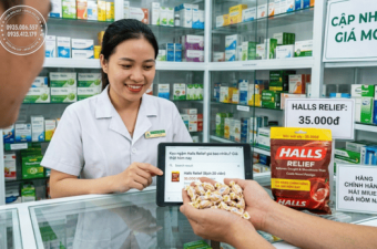 Kẹo ngậm Halls Relief giá bao nhiêu? Giá thật hôm nay