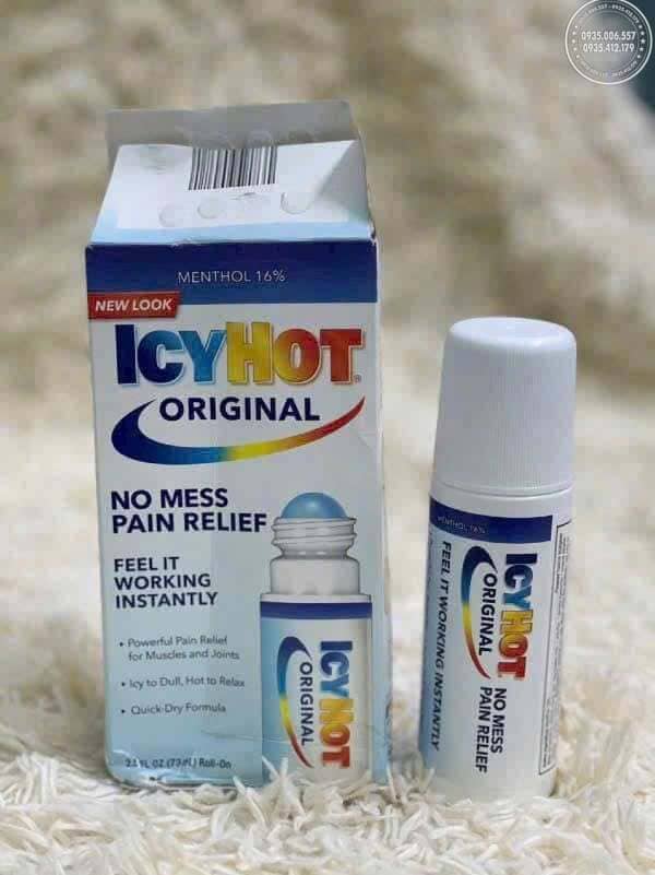 Lăn giảm đau Icy Hot Original giá bao nhiêu hiện nay?