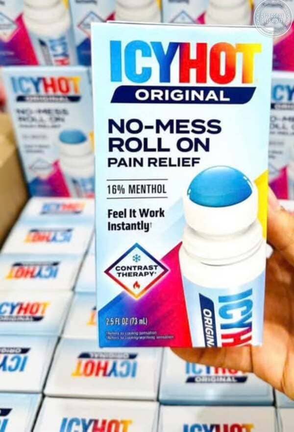 Lăn giảm đau Icy Hot Original chính hãng mua ở đâu?